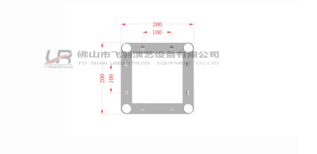 四边型目字管-UR-QDB200