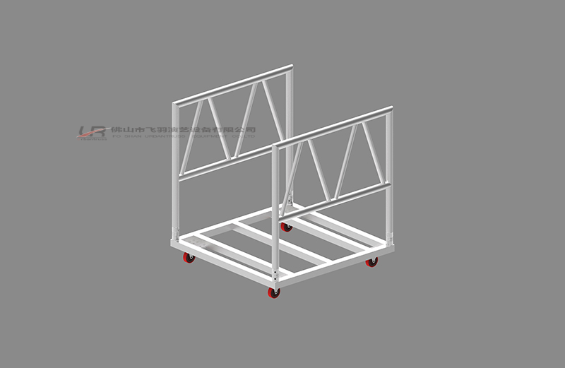 带护栏的防爆栏推车
