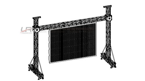 8米X6米LED龙门架