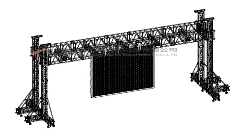 14X6m LED Ground Support